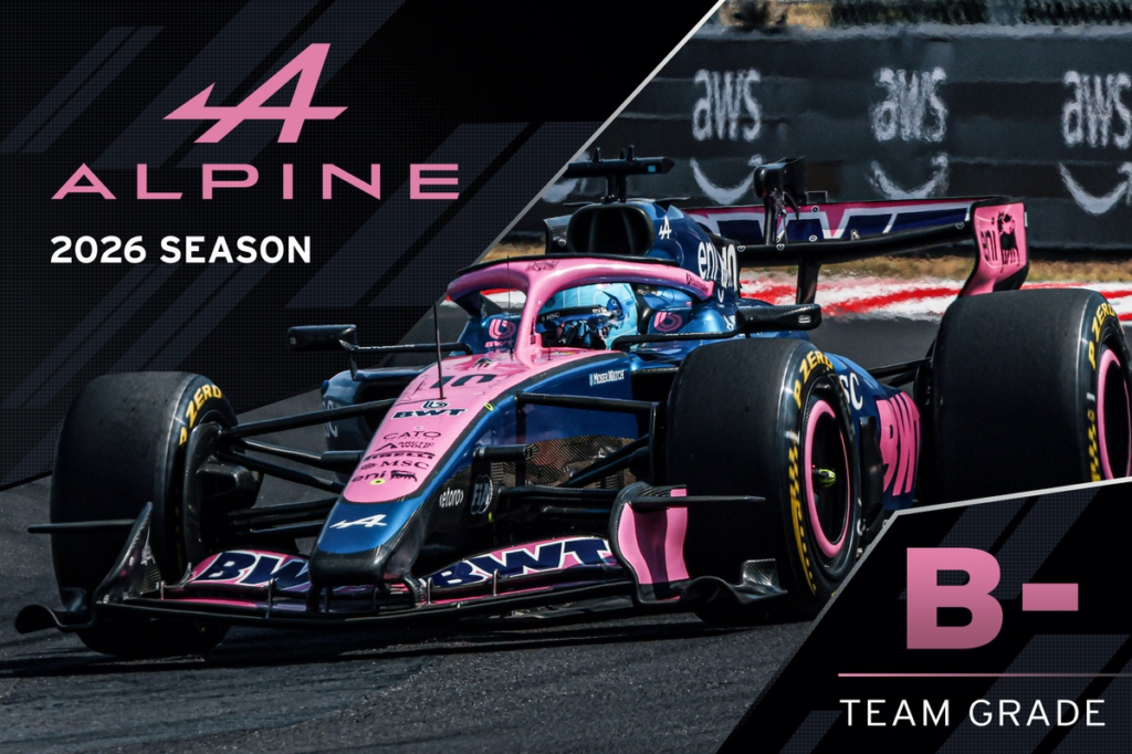 Las notas de mitad de temporada de F1 2026: Alpine da grandes pasos, pero pierde fuelle #F1 #FVDigital