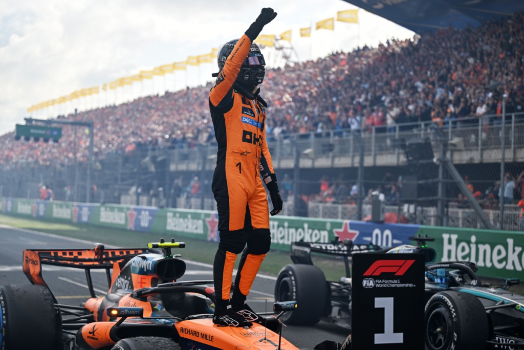 Ganadores y perdedores del caótico Gran Premio de Países Bajos de F1 #F1 #FVDigital