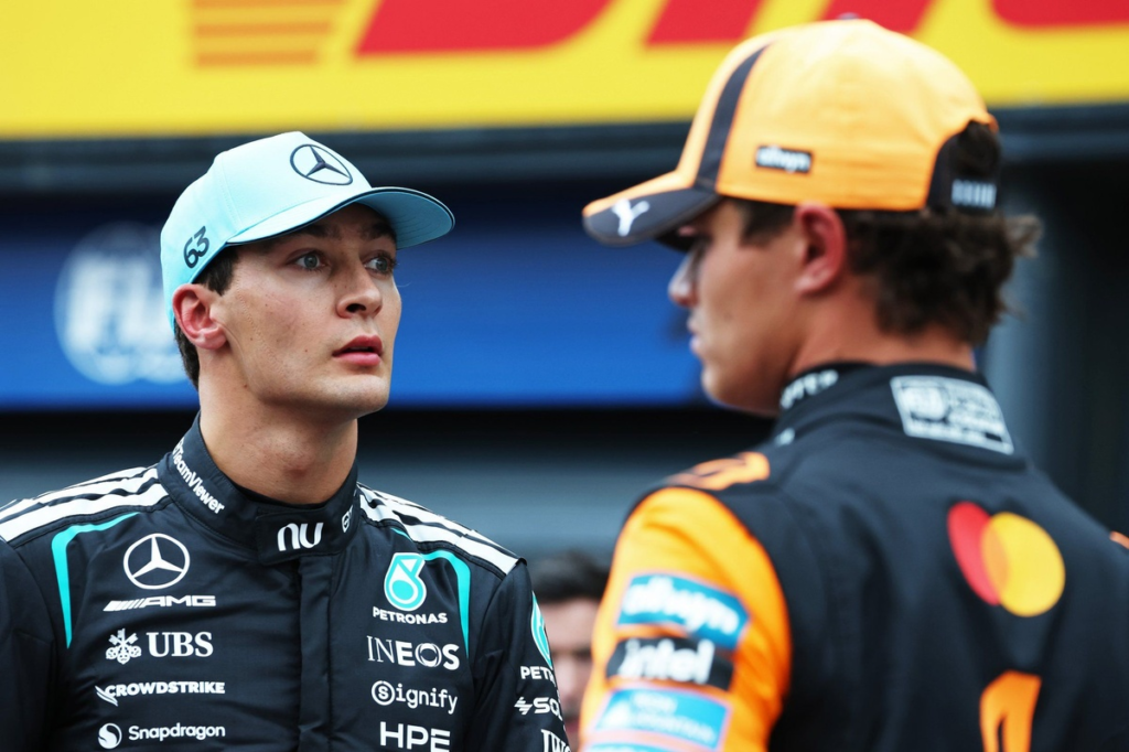 Russell explica por qué Norris está brillando: “Siempre ha sido un especialista” #F1 #FVDigital
