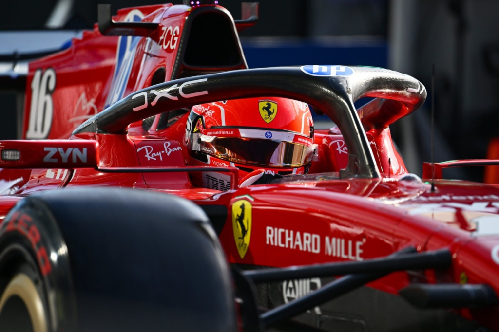 Leclerc señala qué falló en Ferrari en clasificación: “Nos complicamos la vida” #F1 #FVDigital