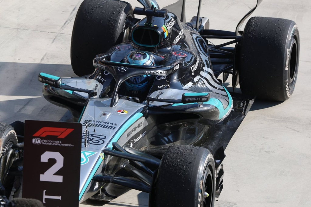 Por qué Mercedes no paró a Russell en el VSC que decidió la victoria en Monza #F1 #FVDigital