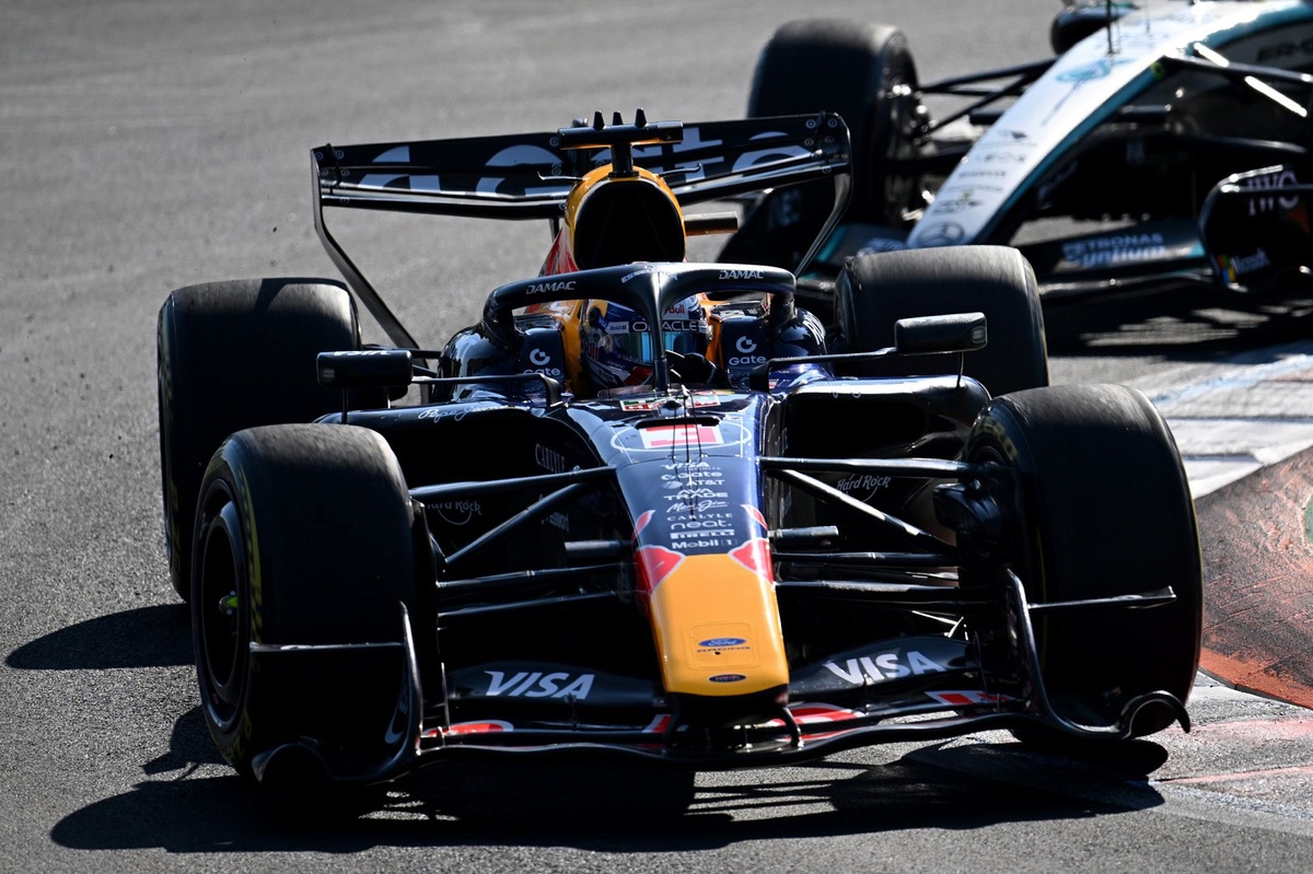 Cómo intentó Verstappen compensar el sentirse “como una tortuga” ante Mercedes #F1 #FVDigital