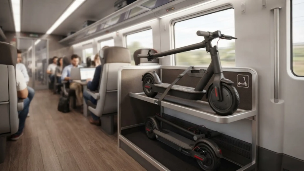Se acabó la prohibición: ya puedes volver a subir al tren con tu patinete eléctrico en casi toda España, pero con matices