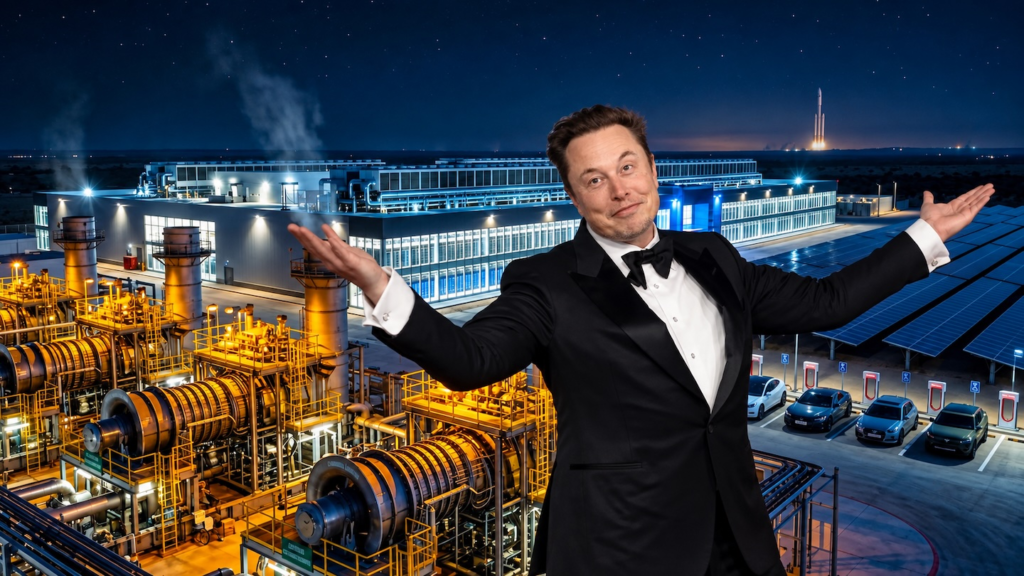 La nueva contradicción de Elon Musk: mucho defender el coche eléctrico y la energía renovable y, con la excusa de la IA, mete a Space X en el gas