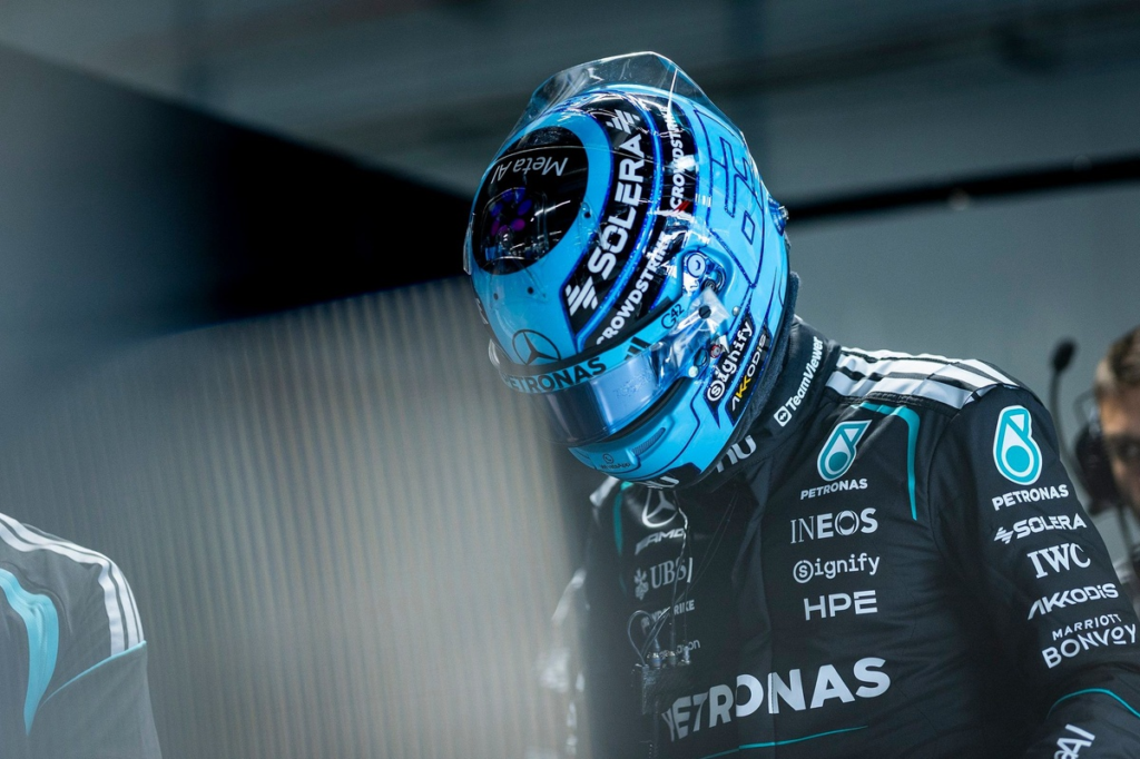 Russell, cerca de tirar la toalla en la F1 2026: “No creo que esté en la lucha” #F1 #FVDigital