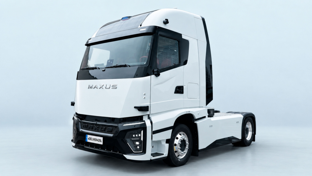 Maxus deja atrás las furgonetas: acaba de traer a Europa una bestia eléctrica de 42 toneladas que cambia por completo su estrategia