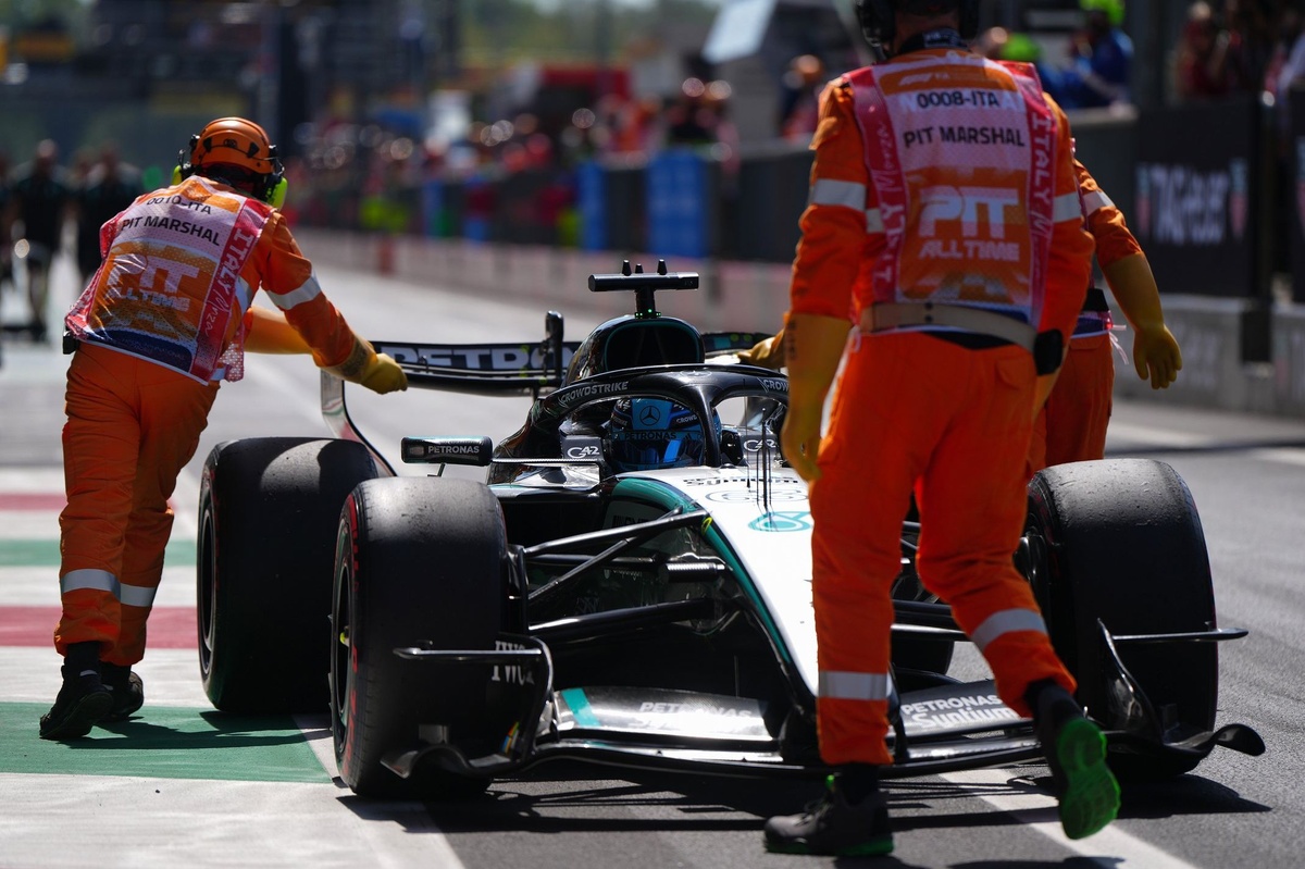 Russell revela cuándo cumplirá su sanción por cambiar de motor en la F1 2026 #F1 #FVDigital