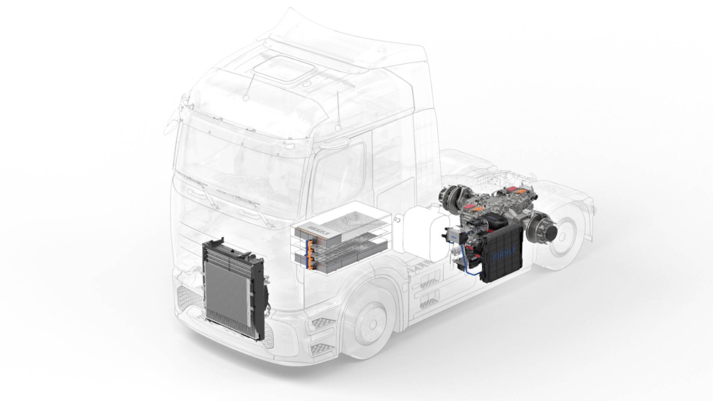 800 km de autonomía y 600 kg menos de peso: el truco de MAHLE para los camiones eléctricos