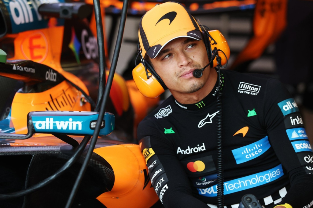 Norris lanza un aviso a McLaren en Bakú: «Estamos a kilómetros del ritmo» #F1 #FVDigital