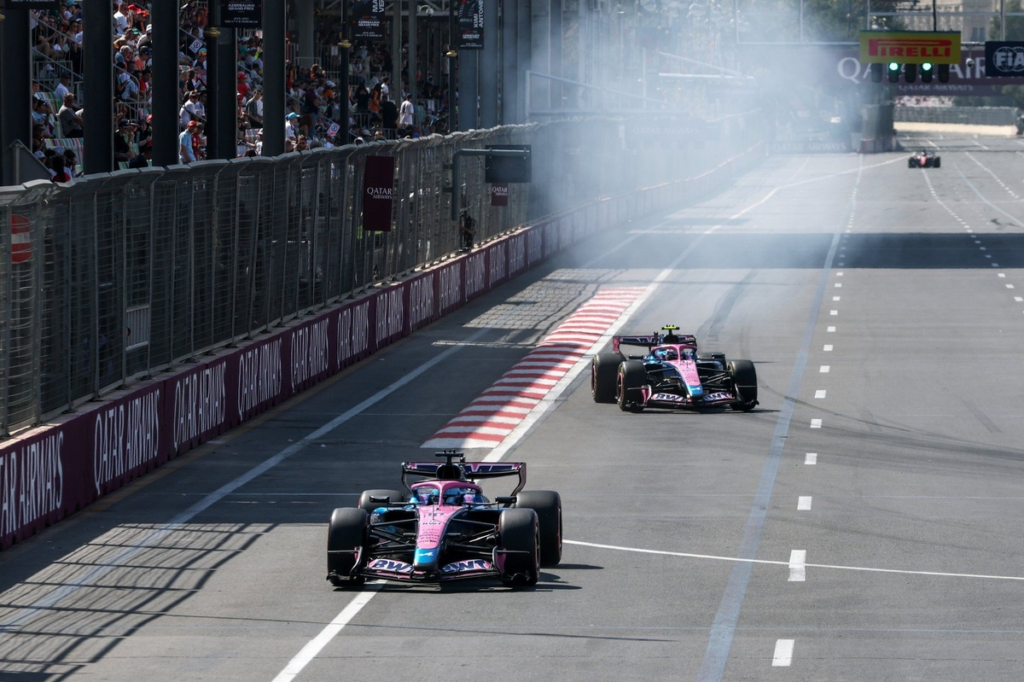 Alpine marca dónde debería estar Colapinto en Bakú: «Gasly refleja el potencial del coche» #F1 #FVDigital