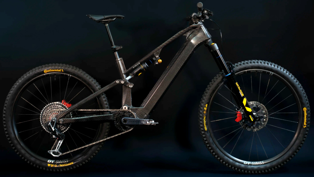 Esta nueva bicicleta eléctrica de montaña que se fabrica en España es una obra de ingeniería en carbono, con un cuadro de solo 1,2 kg de peso