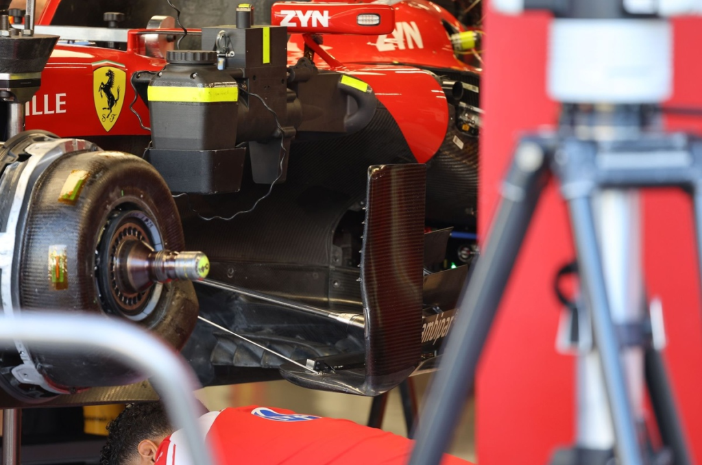 Así es la versión evolucionada de la aerodinámica que Ferrari lleva en Monza F1 #F1 #FVDigital