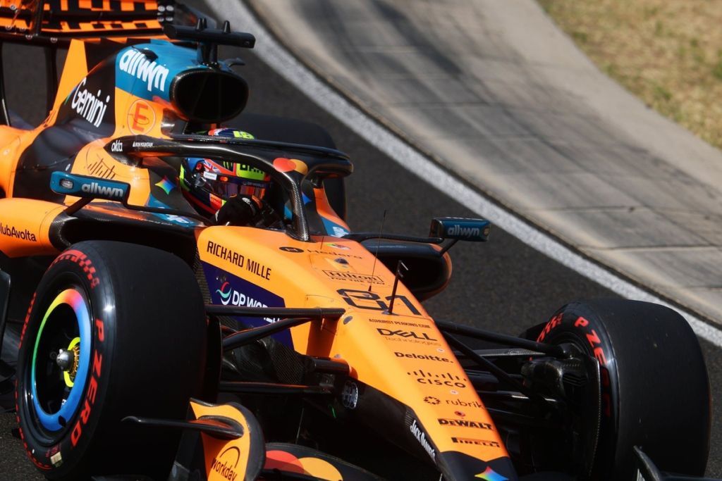 La velocidad punta de McLaren F1 es mayor en Hungría que en Monza, avisa Piastri #F1 #FVDigital