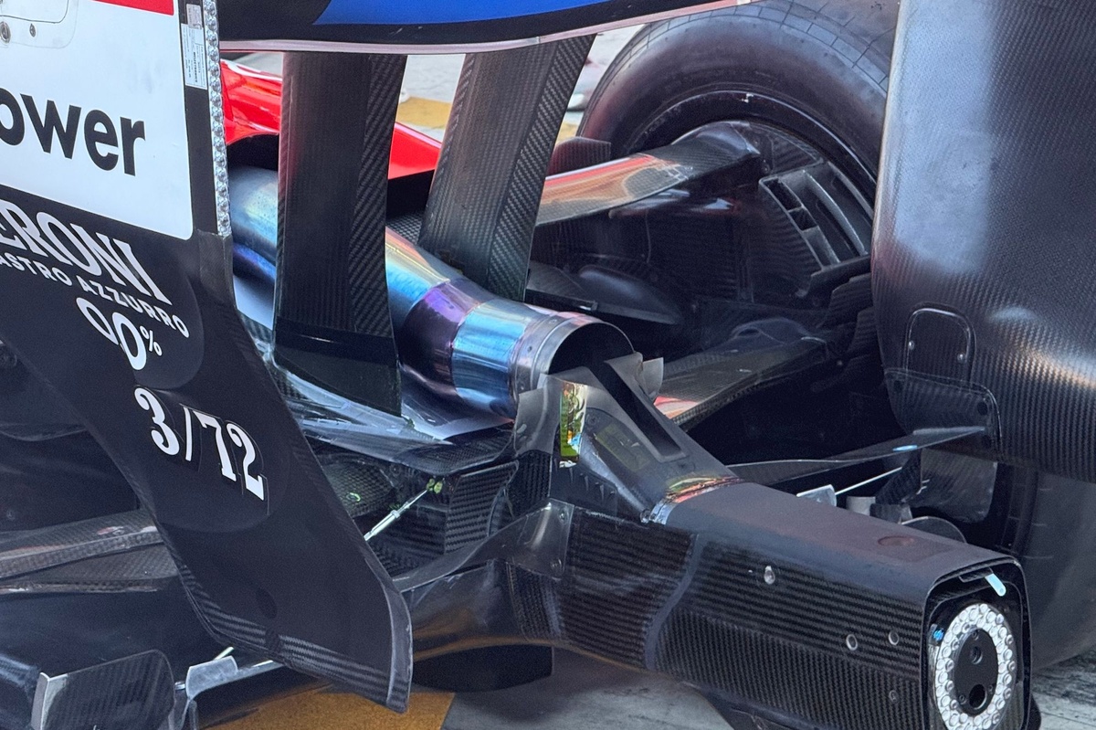 Ferrari apuesta por el escape soplado: menos resistencia y un motor más potente #F1 #FVDigital
