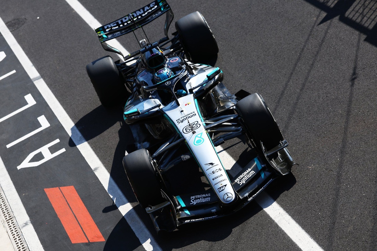 Russell lidera la FP3 de Monza y el rebufo promete una quali apasionante #F1 #FVDigital