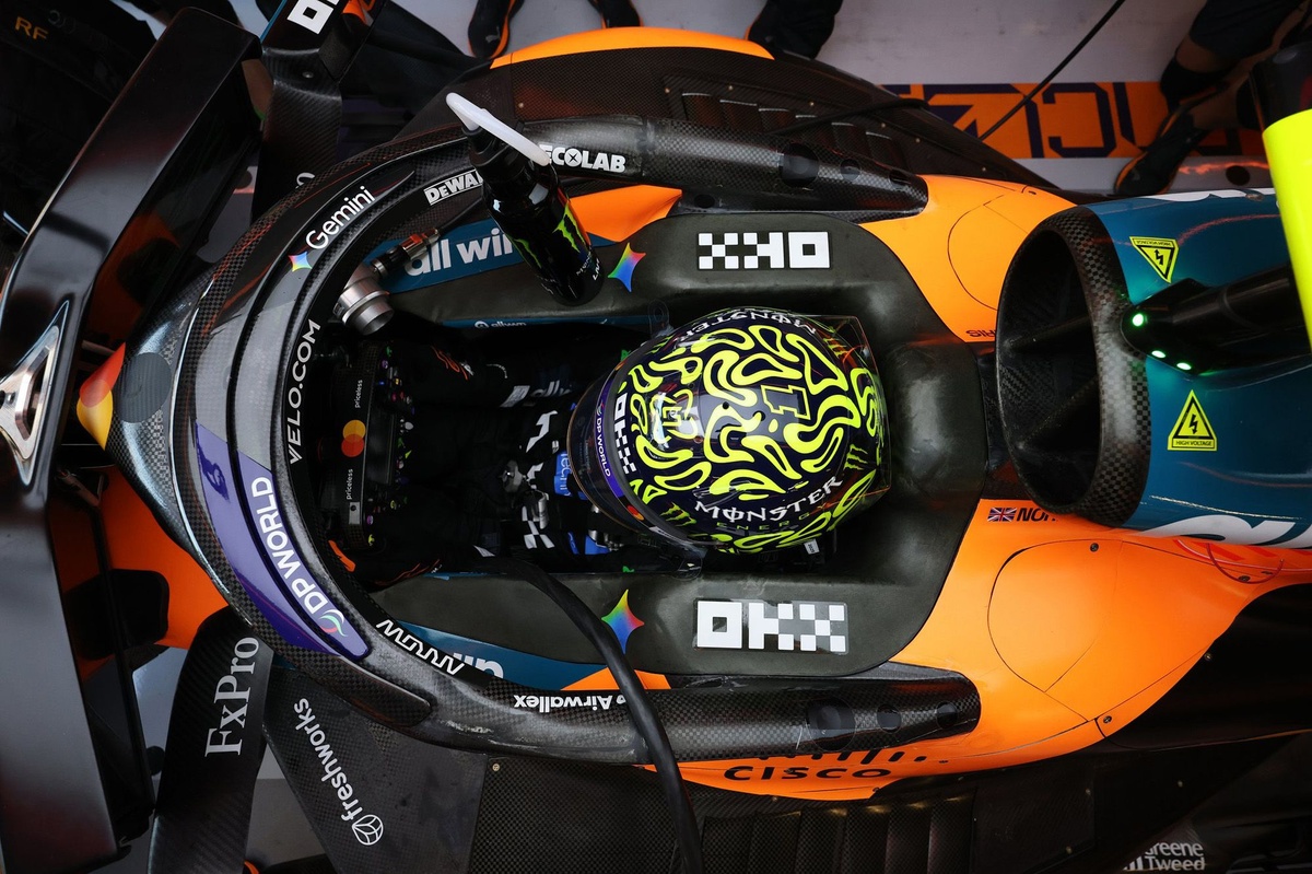 Norris descarta a McLaren de la pole en Monza: “No estamos en la lucha en absoluto” #F1 #FVDigital