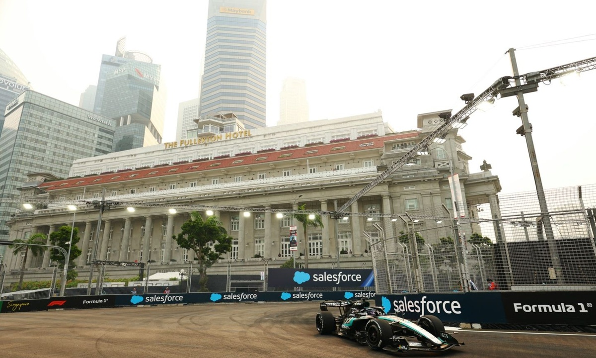 Russell lidera unos libres muy igualados en Singapur; Alonso y Sainz apuntan a Q2 #F1 #FVDigital