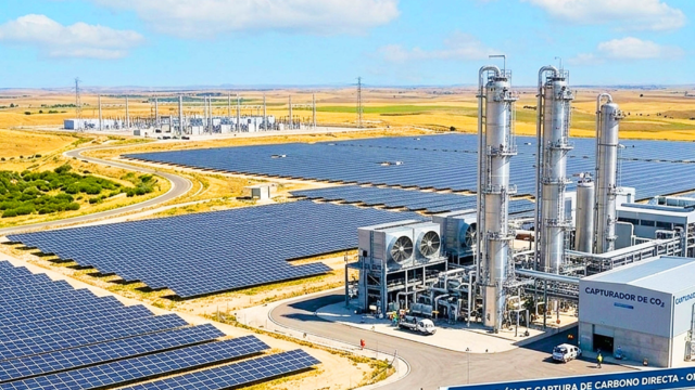Reduciendo un 17 % la energía necesaria, Noruega le da una vuelta de tuerca a las plantas fotovoltaicas y al proceso de captura de carbono