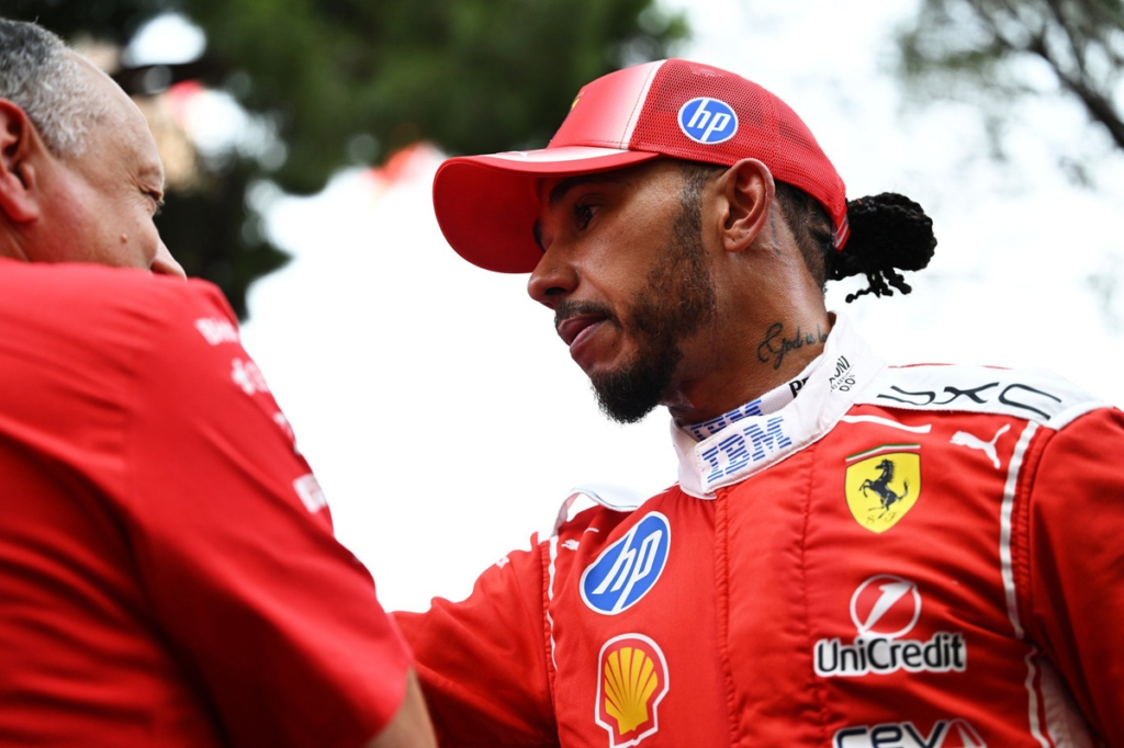 Hamilton brinda a Vasseur su mayor apoyo hasta la fecha como director de Ferrari F1 #F1 #FVDigital