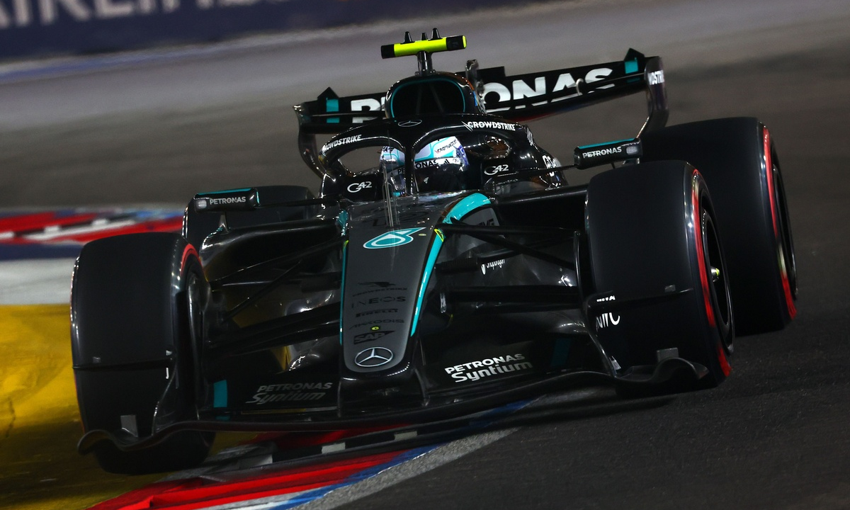 Por qué Antonelli se libró de una sanción por límites de pista en Singapur F1 #F1 #FVDigital