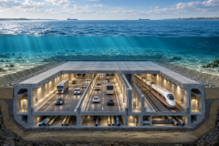 Europa construye bajo el mar el túnel sumergido más largo del mundo: 18 km de longitud y piezas de 73.500 toneladas
