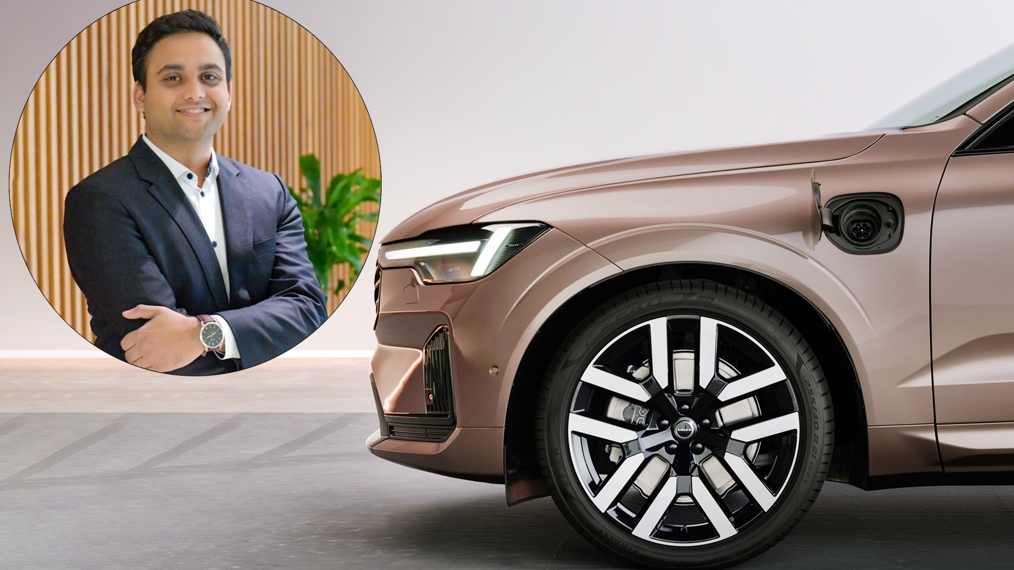 Akhil Krishnan, director de Volvo, no deja dudas: "Queremos convertirnos en un fabricante de coches exclusivamente eléctricos"
