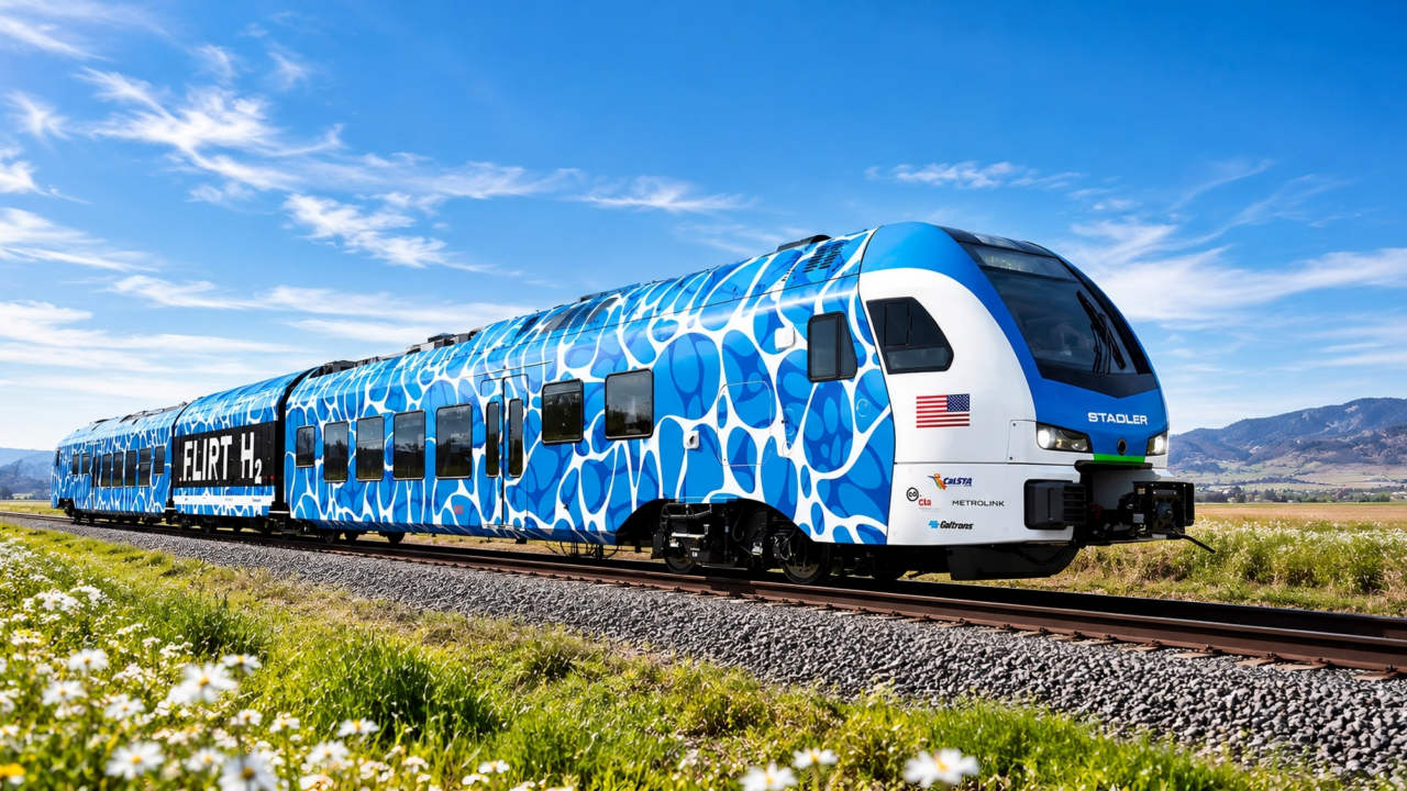 Estados Unidos se gasta 234.000.000 de dólares en 8 trenes eléctricos que no necesitan catenaria para circular gracias a sus baterías