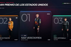 Verstappen lidera la práctica 3 en Estados Unidos