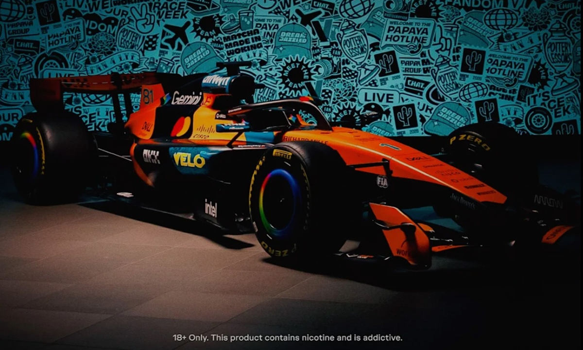 McLaren estrena decoración para el GP de México de F1 implicando a sus fans #F1 #FVDigital