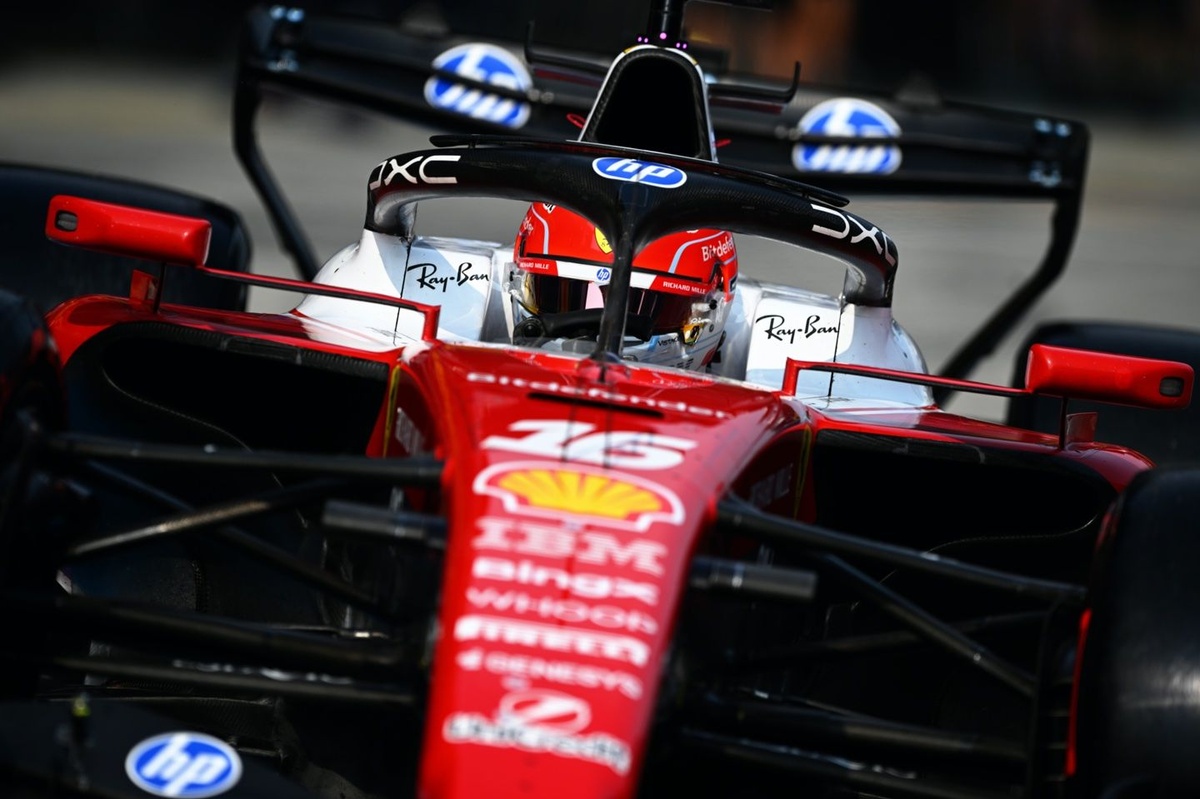 Leclerc: «Tenía una configuración muy agresiva, pero confío en la carrera» #F1 #FVDigital