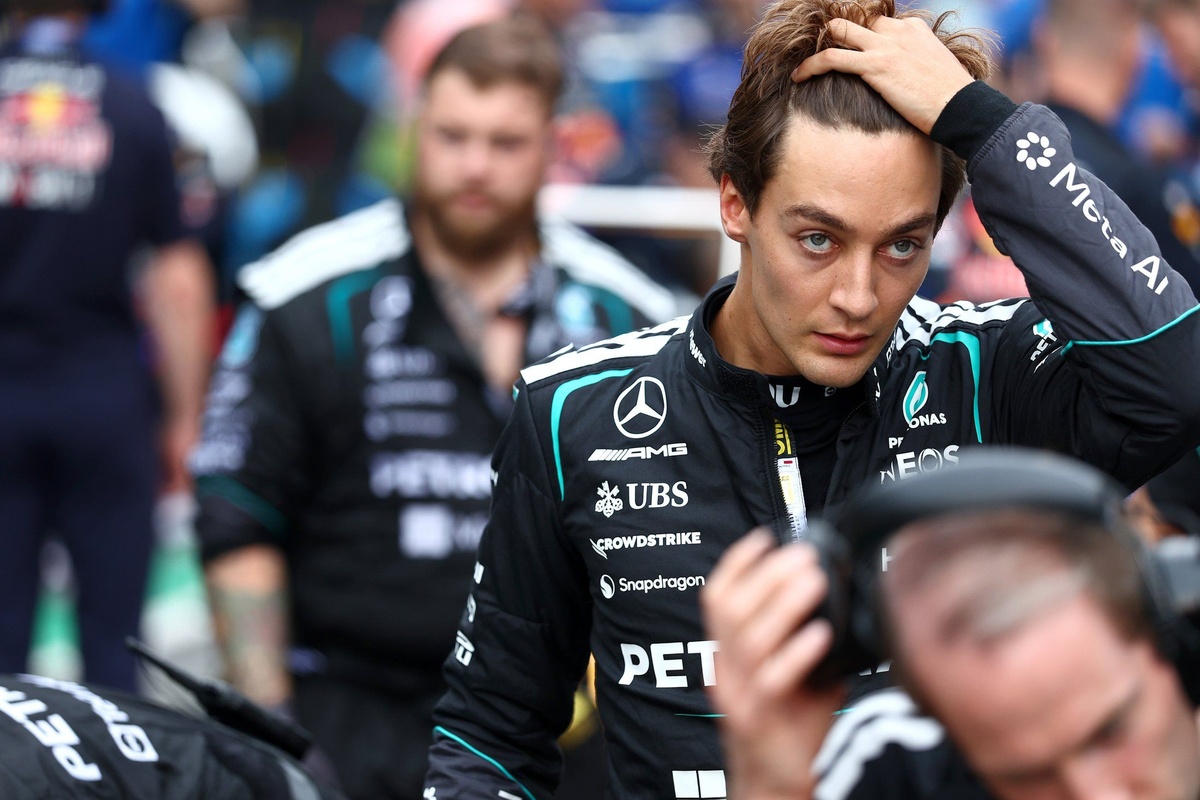 Russell no da crédito a su mala suerte: «Casi te dan ganas de reírte» #F1 #FVDigital