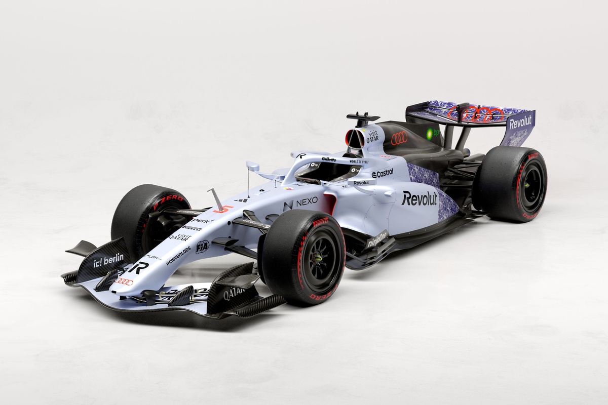 Audi llevará una decoración única en Singapur diseñada para cambiar con la luz #F1 #FVDigital