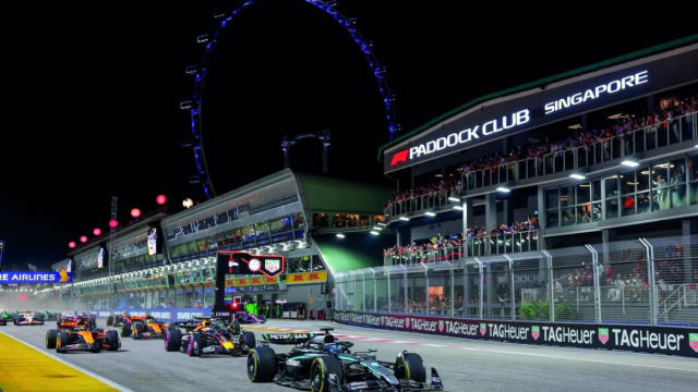 Horarios del GP de Singapur de F1 al sprint y cómo verlo #F1 #FVDigital